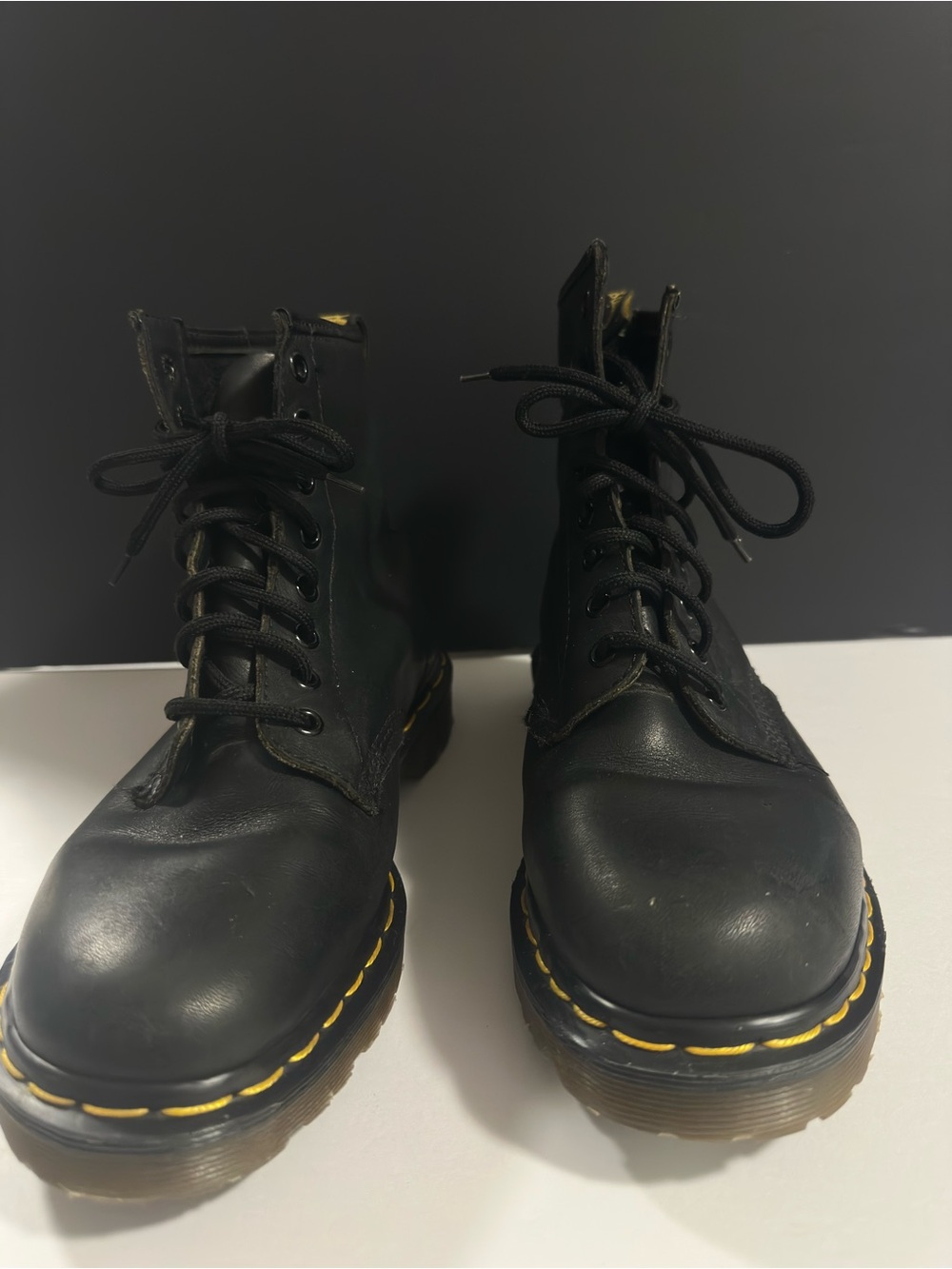 Dr.  Martens 1460 Made In England 8 Eye Boots AirWair Women UK 6  US 7-7.5 Men 7